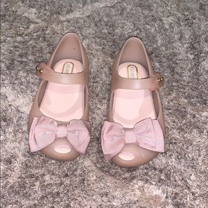 Toddler Girls Mini Melissa Bow Shoes